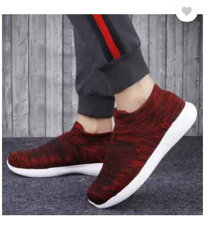 Running Shoes For Men (Maroon)