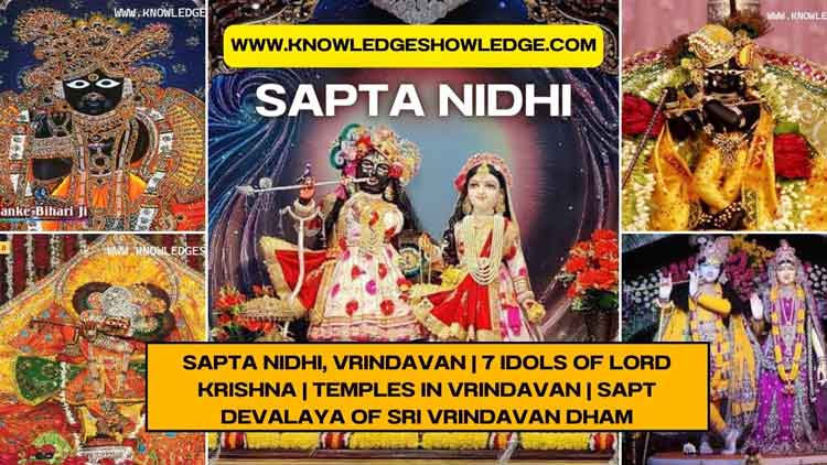 Sapta Nidhi, Vrindavan | 7 idols of Lord Krishna